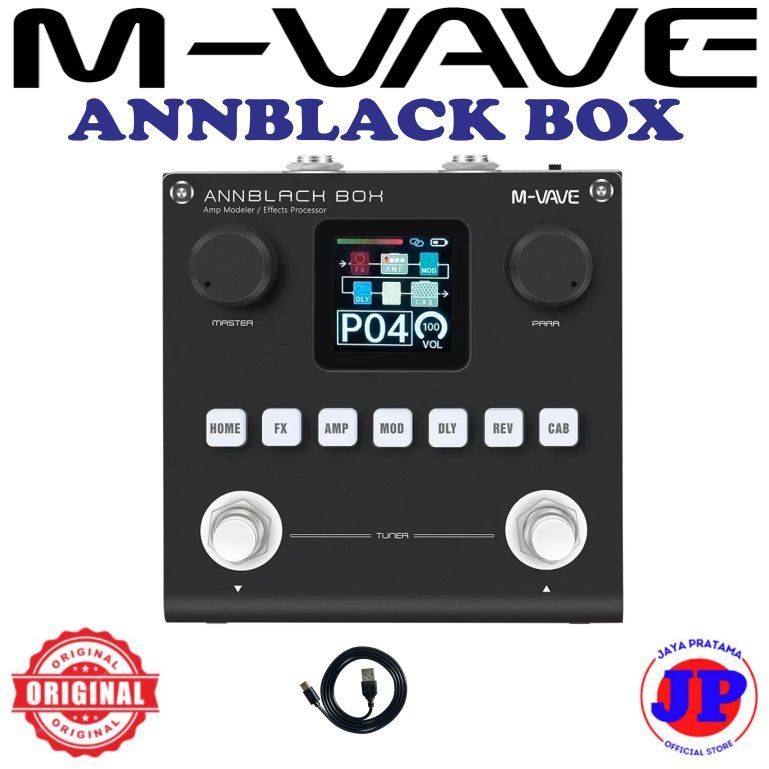 M-Vave MVAVE BlackBox Black box Amp Modeler Effects Processor Multi Effect Guitar Original M-VAVE An