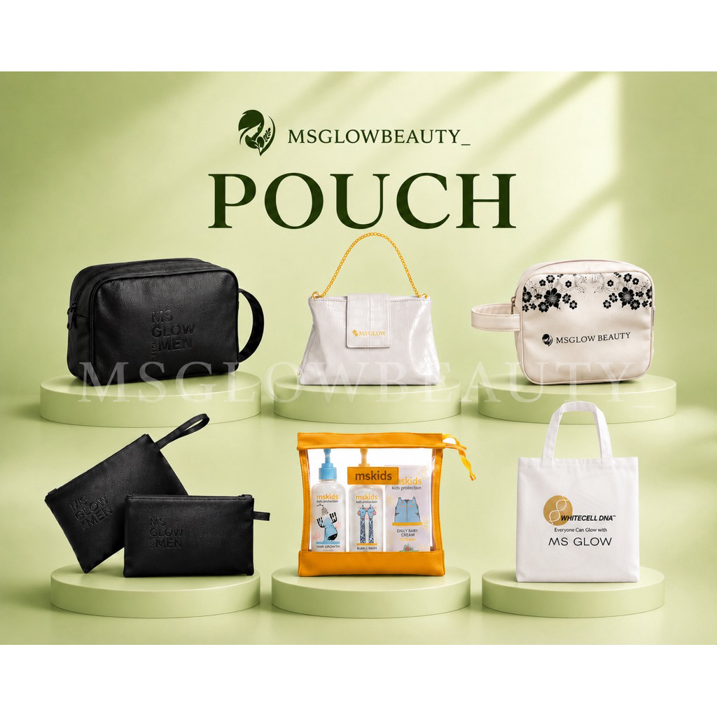 Pouch Ms glow / Totebag ms glow / Pouch ms glow for men