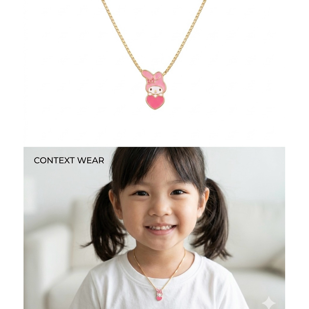 Kalung Anak Melody Emas Asli Kadar 700 16K