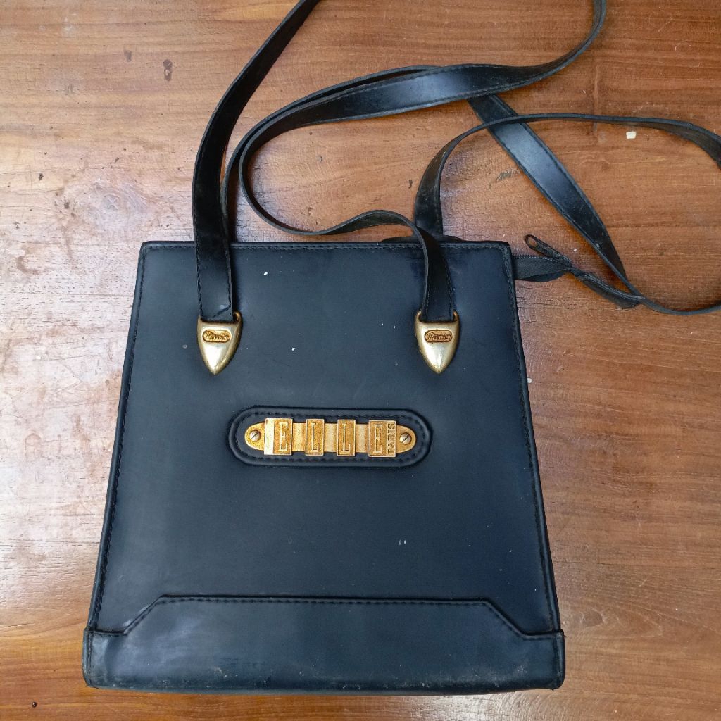 tas kulit ella paris bekas lawas jadul
