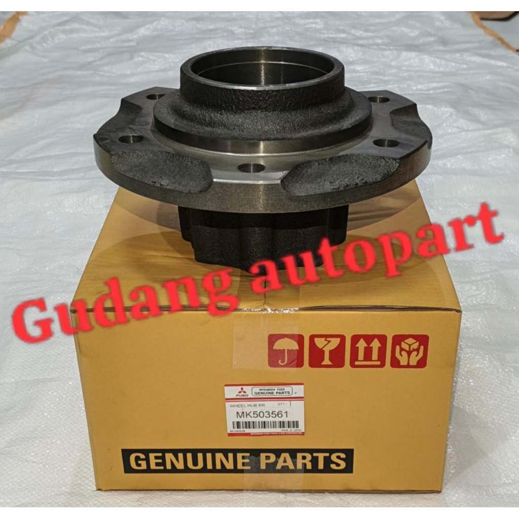 WHEEL HUB REAR NAP RODA KEPALA KAMBING BELAKANG MIT CANTER PS125 TURBO FE74 HD // PS125HDX FE74 MK50