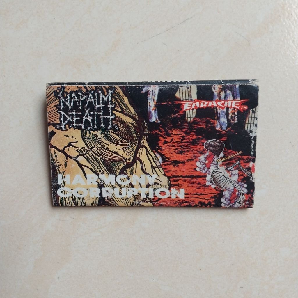 COVER NAPALM DEATH ALBUM HARMONY CORRUPTION