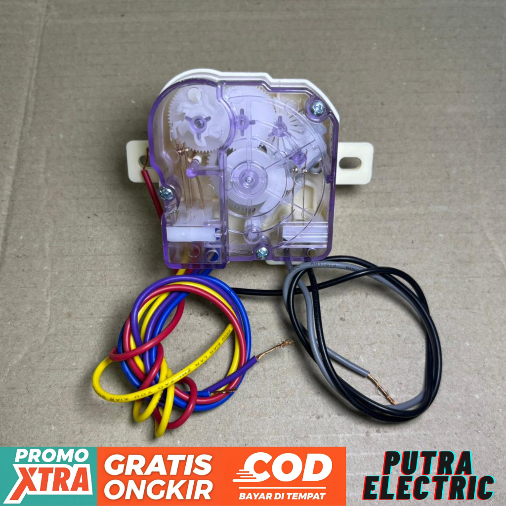 TIMER MESIN CUCI 6 KABEL SHARP POLYTRON UNIVERSAL TIMER PENCUCI WASH MESIN UMUM