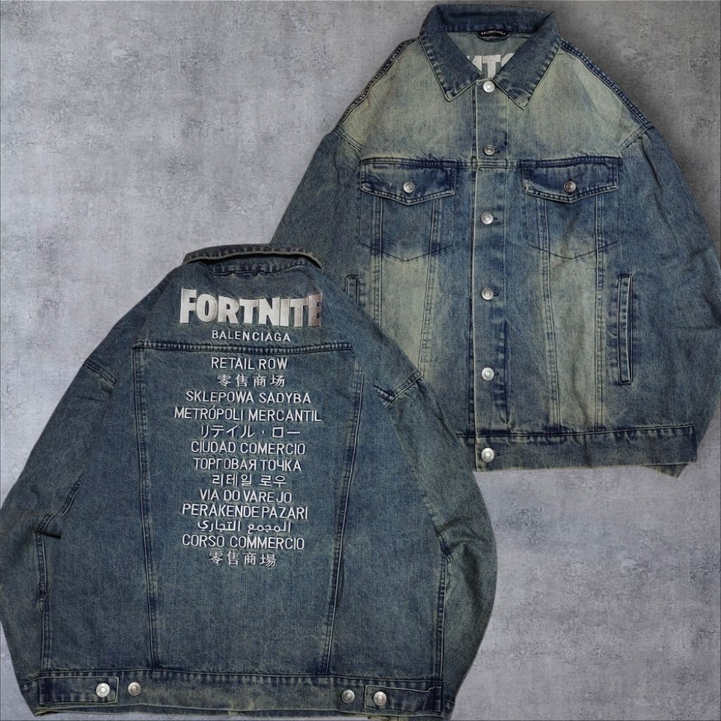 jacket denim jeans luxury by bal scn brand original