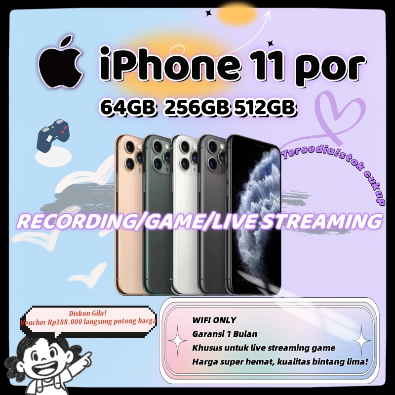 iPhone 11 pro 128/256/512GB SECOND Inter 100% ORIGINAL