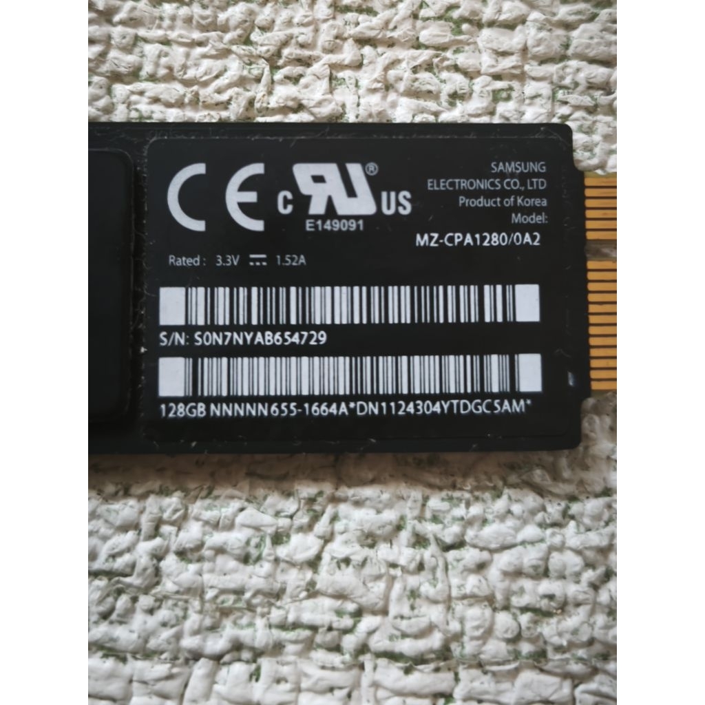 ssd macbook air 13 2010-2011 original