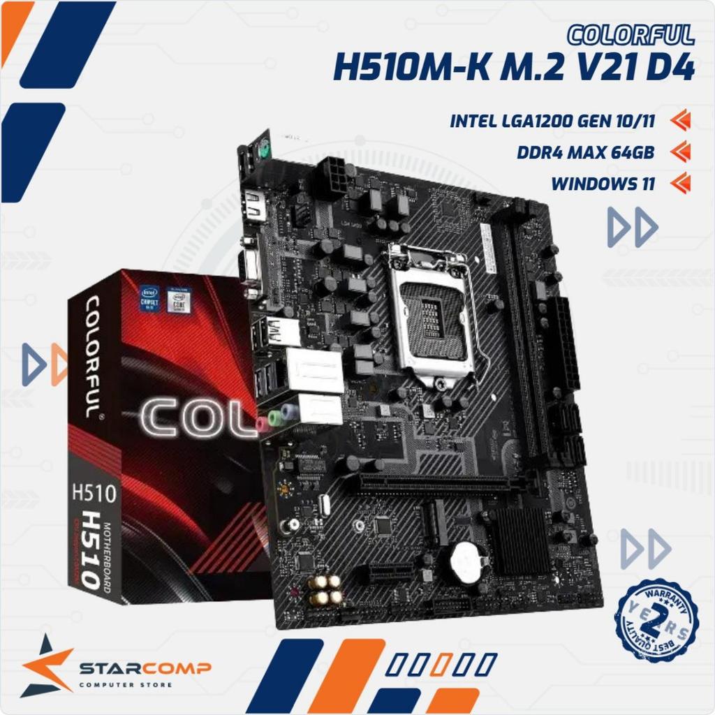Motherboard Colorful H510M-K M.2 DDR4 H510 LGA1200