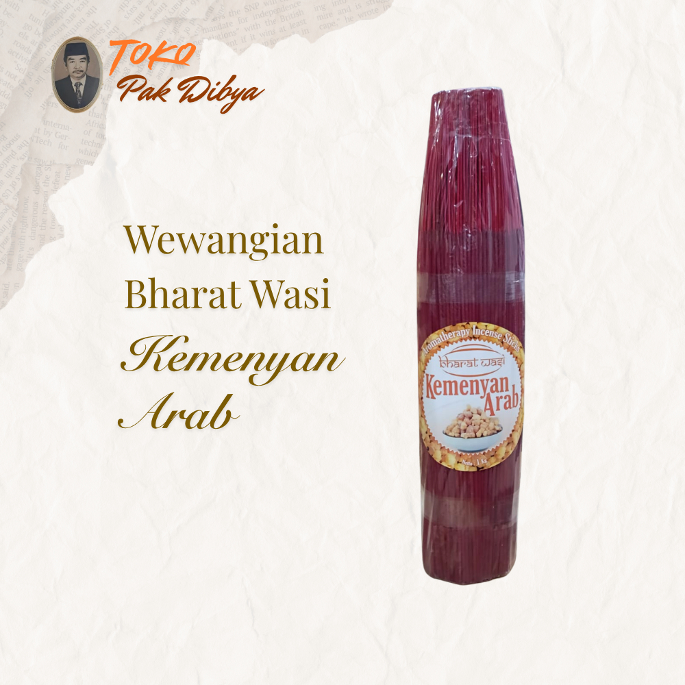 Wewangian Kemenyan Arab Warna Hitam Kemasan 1Kg Dari Bharat Wasi
