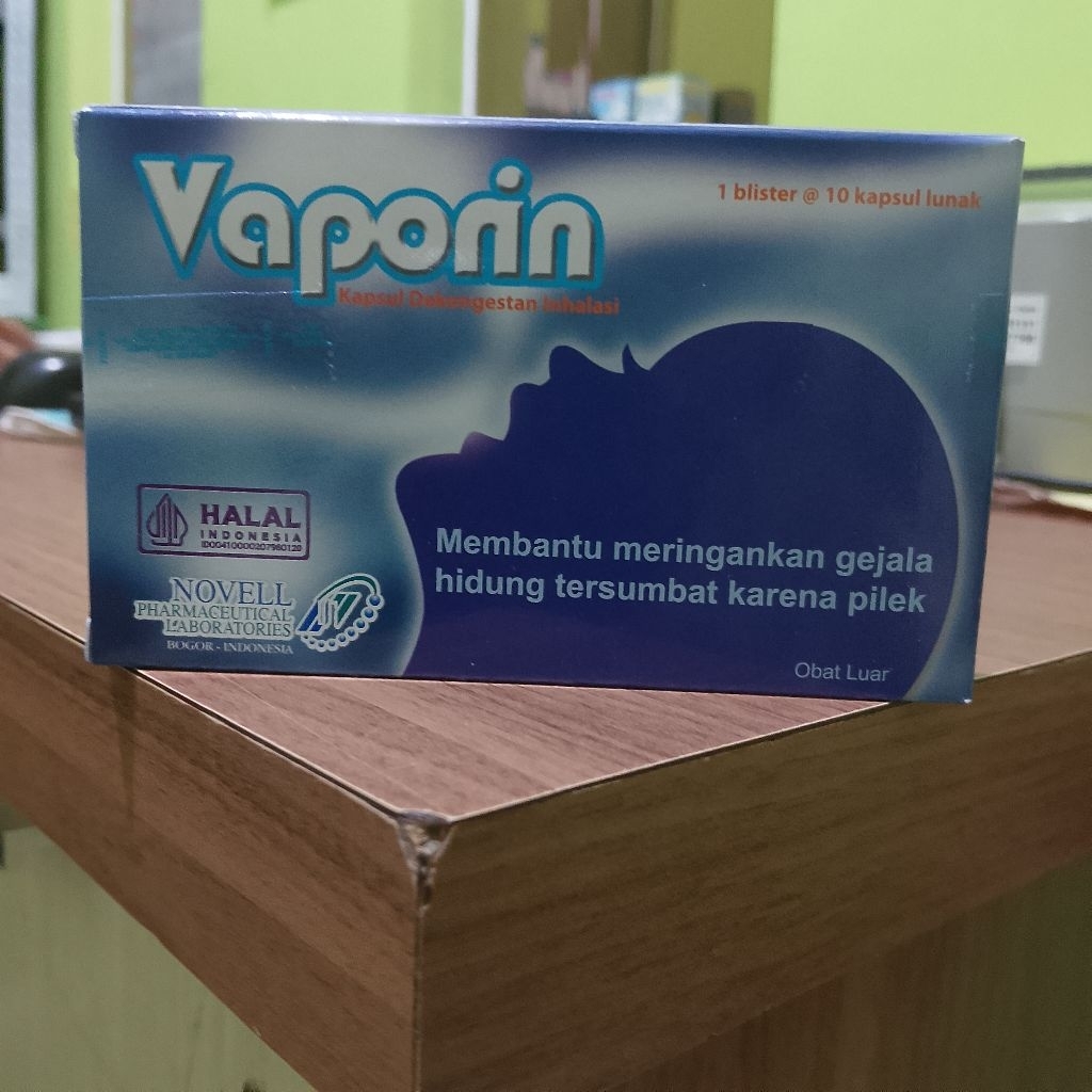 VAPORIN KAPSUL DEKONGESTAN INHALASI