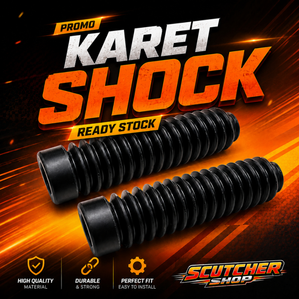 KARET SHOCK DEPAN MODIF TRAIL JAPSTYLE