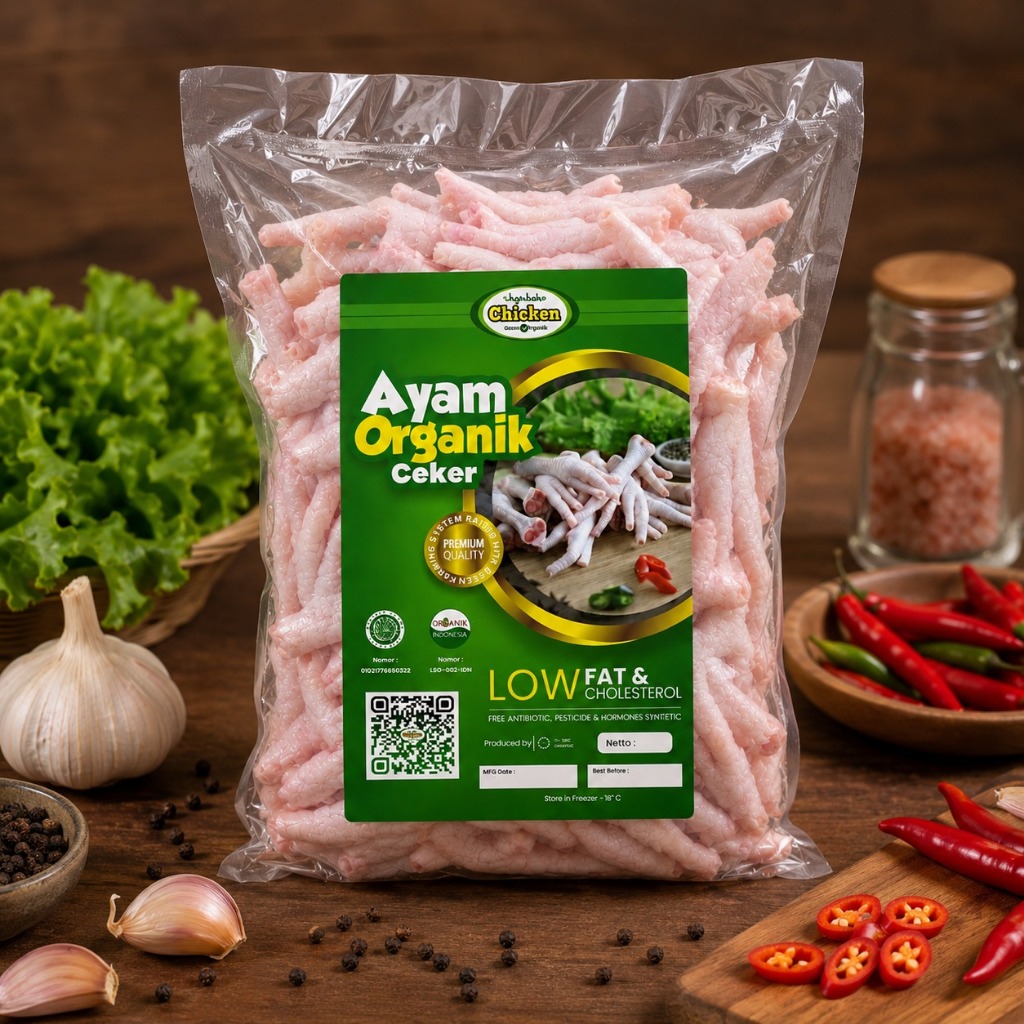 ceker | ceker organik | ceker 1kg  - ceker ayam organik 500gr-1kg