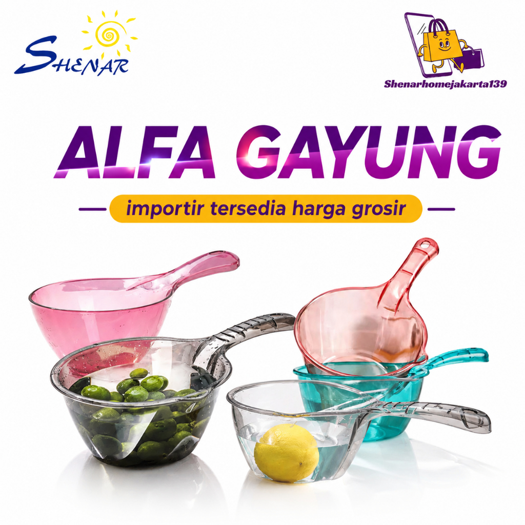 Gayung Mandi Gayung Transparan Estetik Gayung Bayi Gayung Transparan  Mutltifungsi Serbaguna