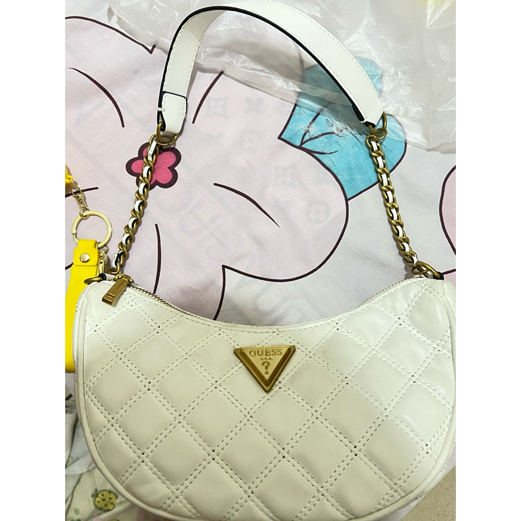 Giully Top Zip Shoulder Bag Lavender