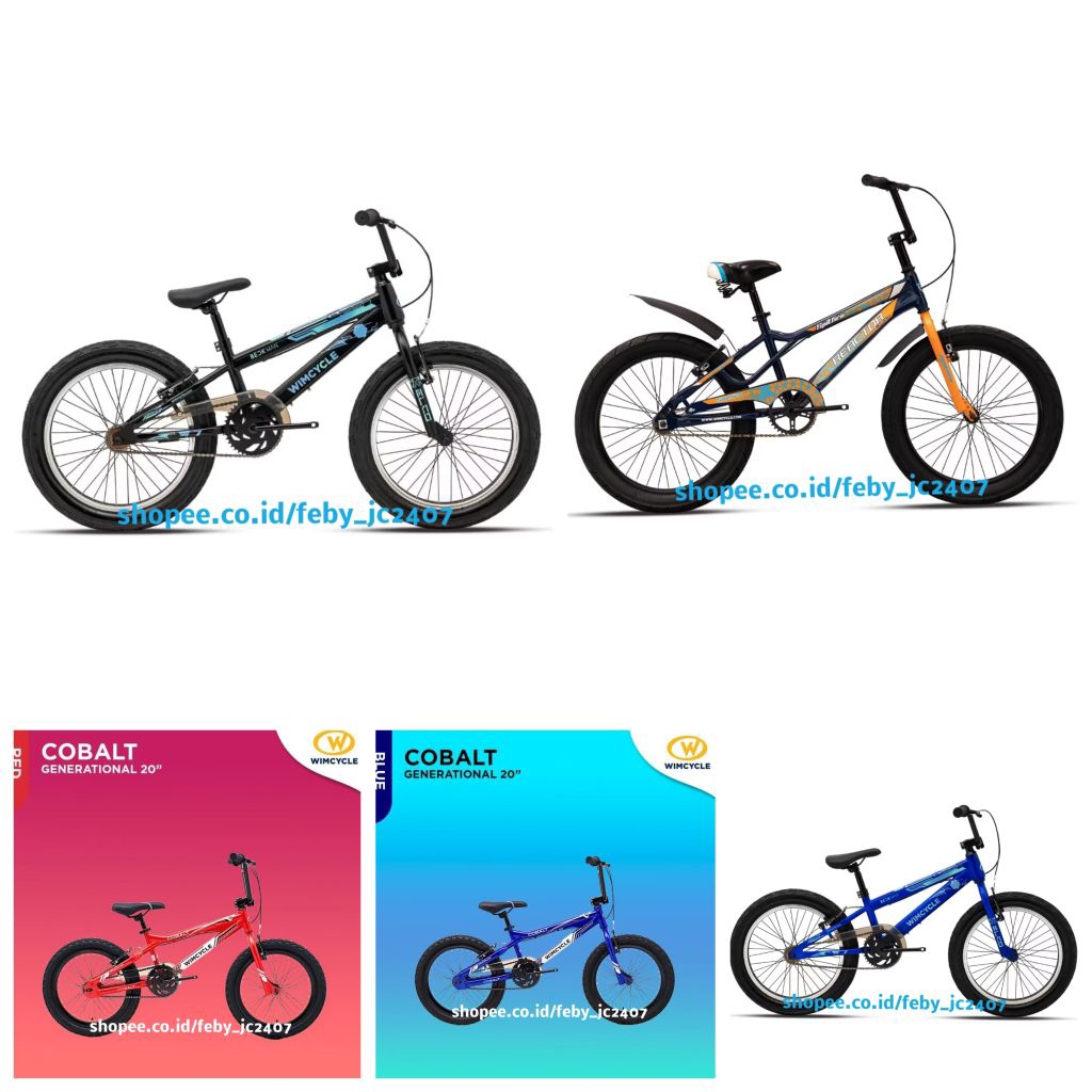 Wim Cycle Wimcycle Sepeda Bmx 20 Inch Shotgun Thrasher Dragster GP shotgun doom Dragster Dodger Bigf