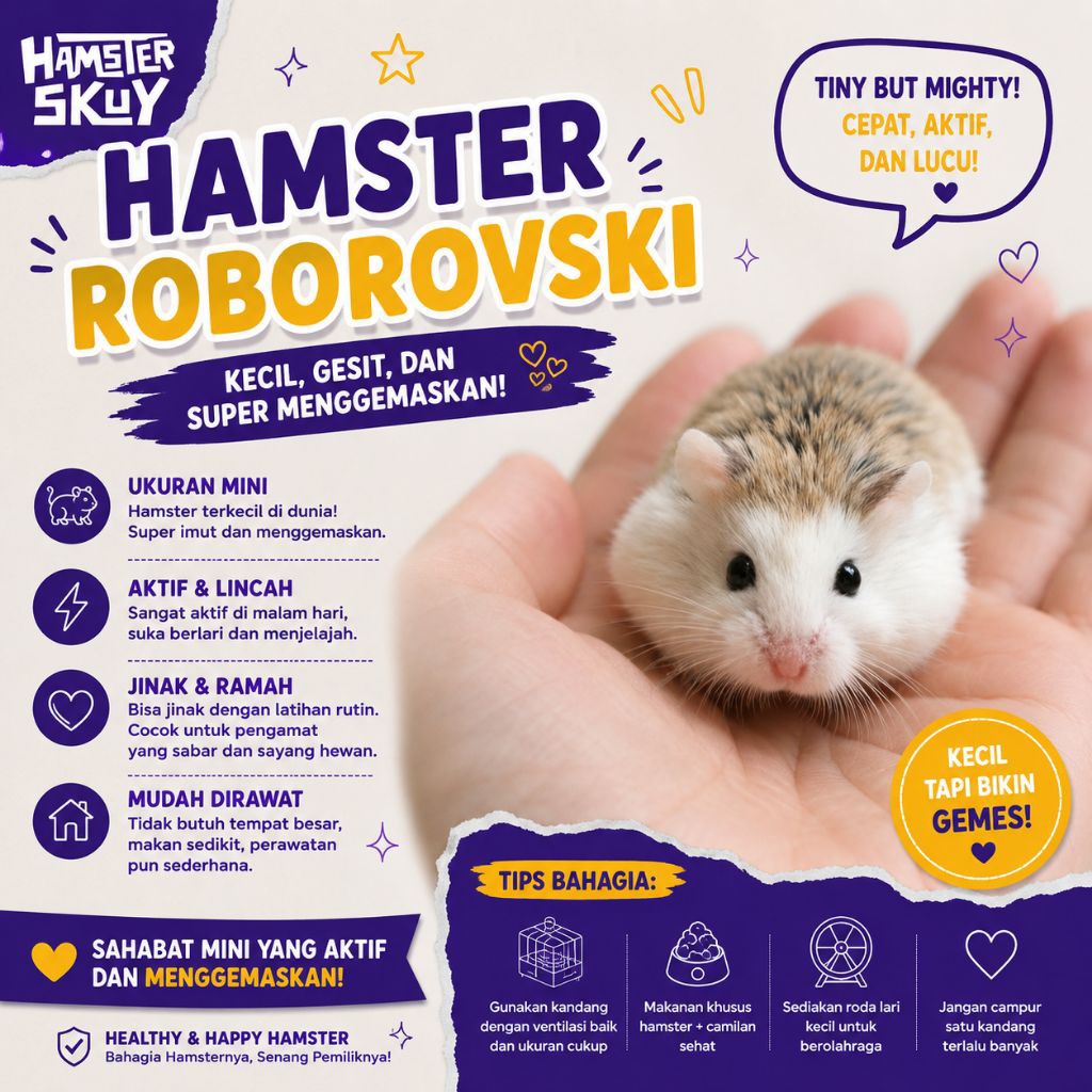 HAMSTER ROBOROVSKI [GOJEK]
