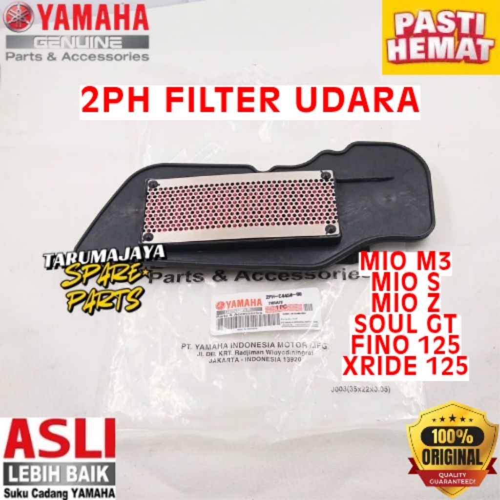 FILTER UDARA ORIGINAL YAMAHA KODE 2PH, FILTER UDARA MIO M3, FILTER UDARA MIO S, FILTER UDARA MIO Z, 
