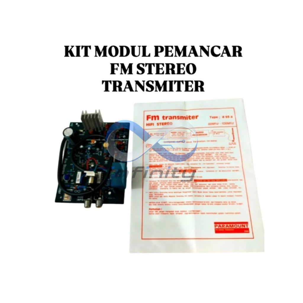 Kit Modul Pemancar FM Stereo Transmiter