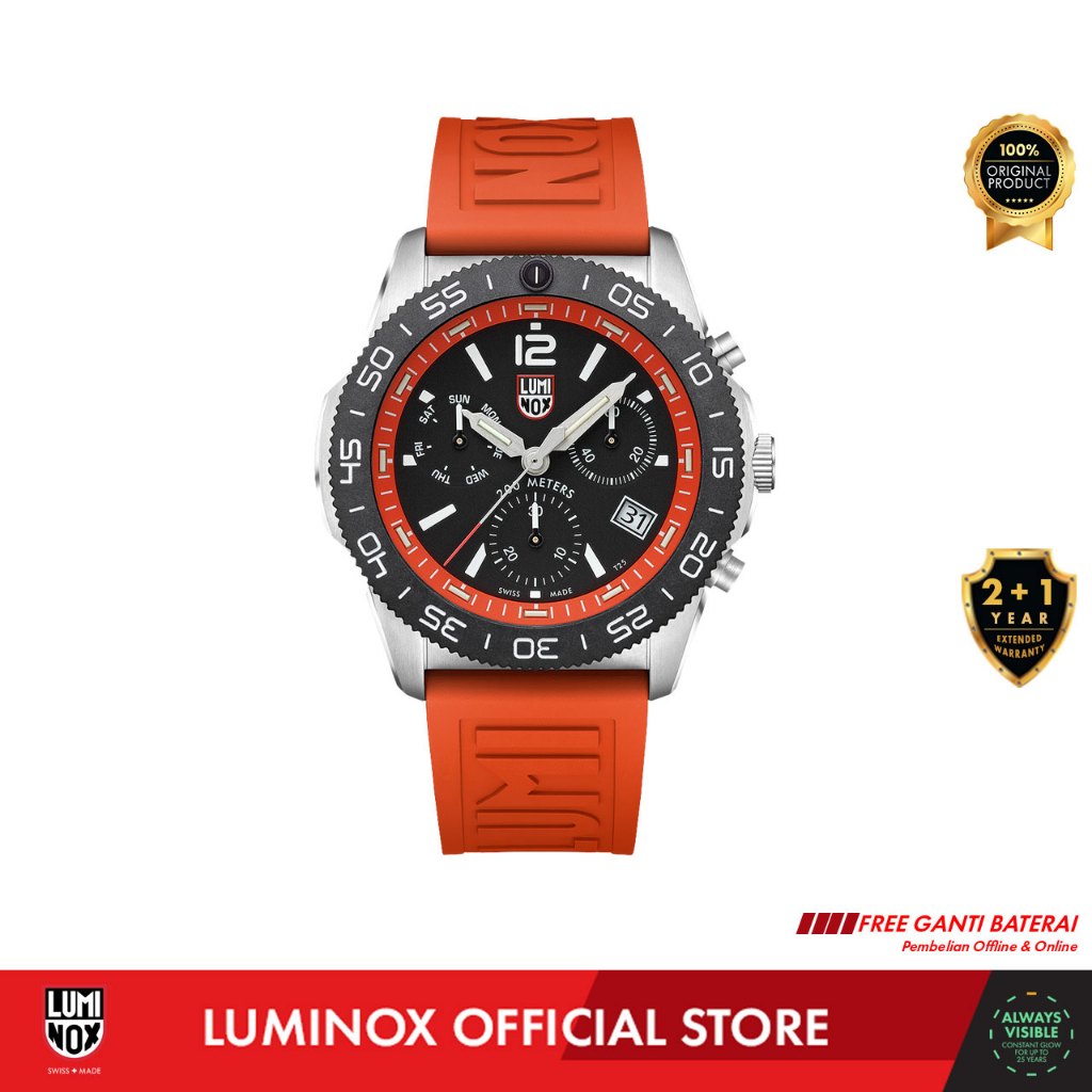 luminox 3149 Jam Tangan Kronograf Pria
