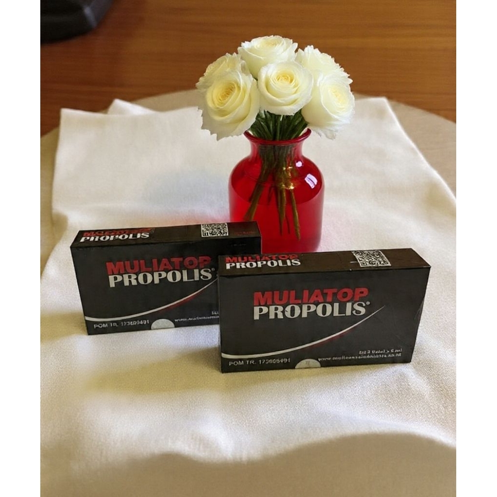 MuliaTop Propolis/ Top propolis Herbal Tetes Untuk Asam urat,Kolesterol 10 Botol