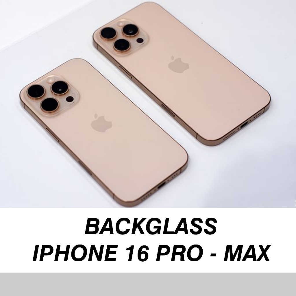 Back Glass IPhone 16 Pro - Max Original