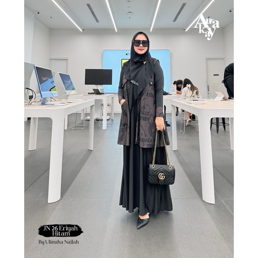 set gamis aurakay JN26 Eriyah by Aurakay