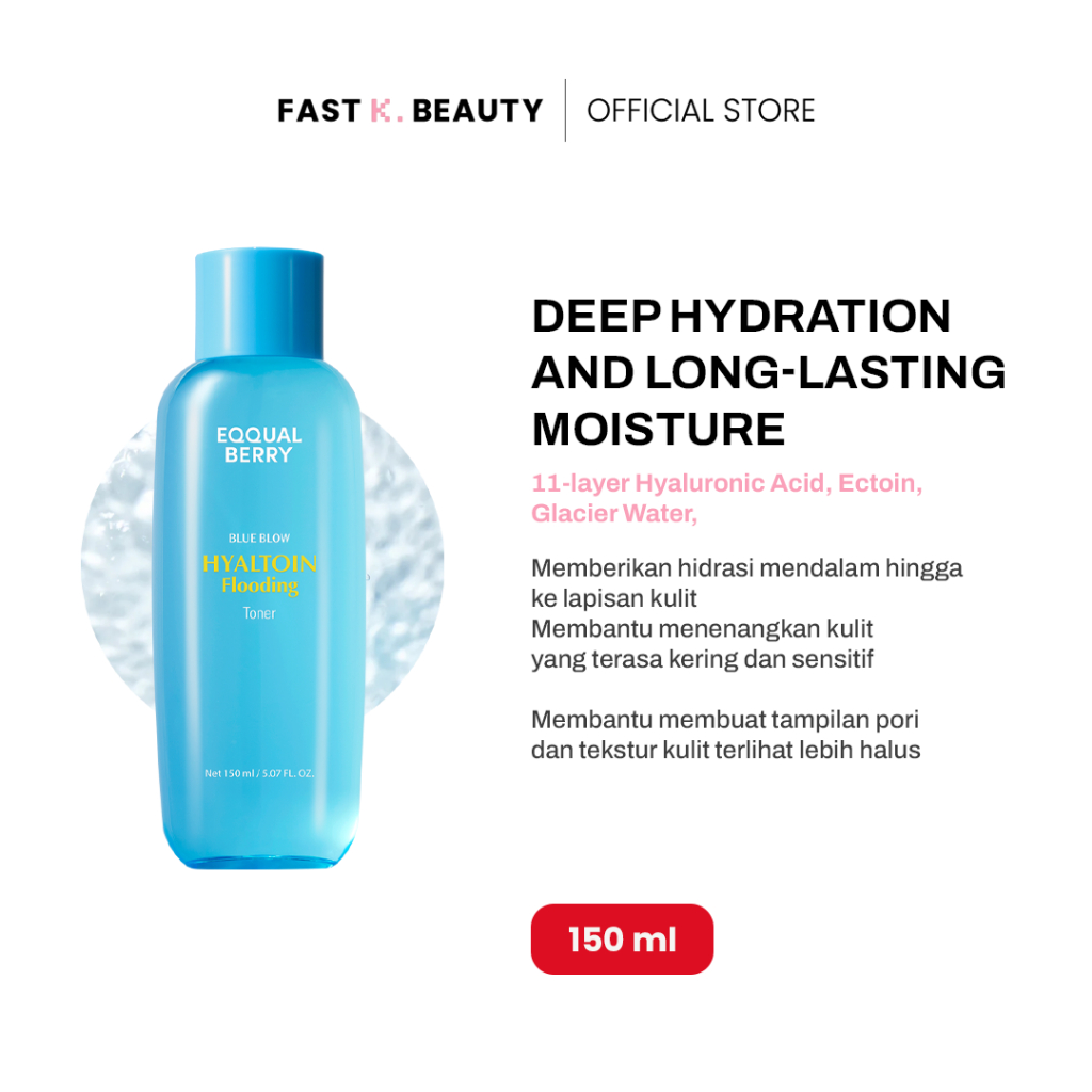 EQQUALBERRY Hyaltoin Flooding Toner 150ml