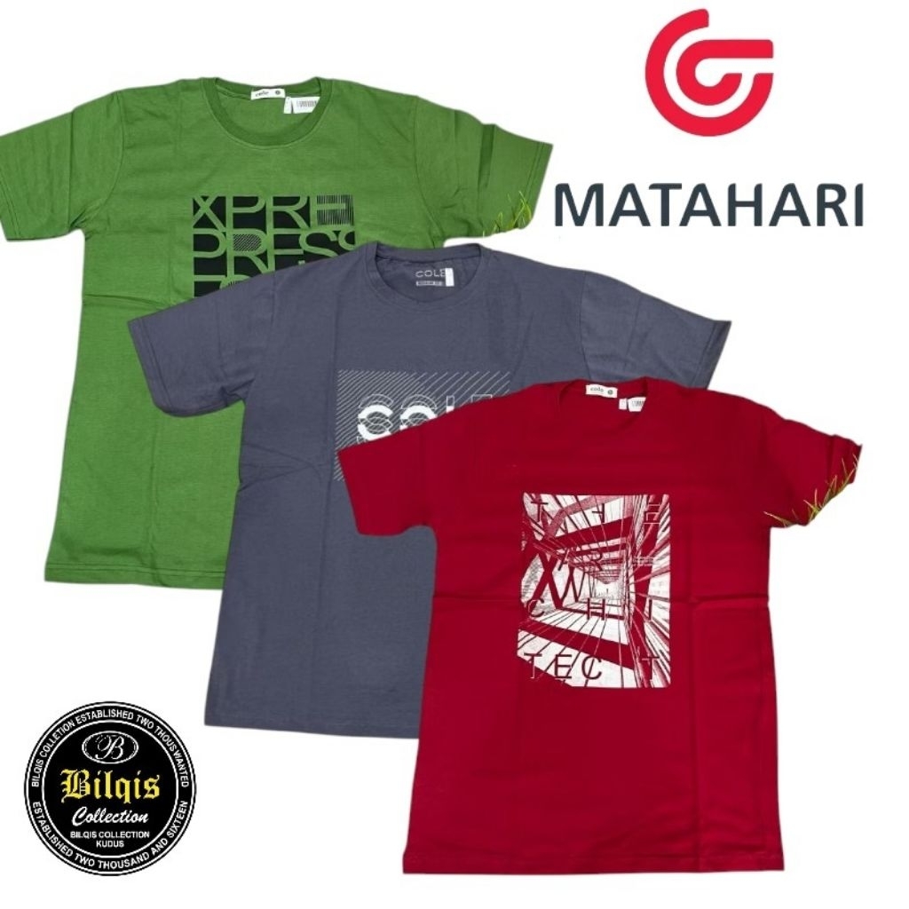 kaos cole pria original NO TAG