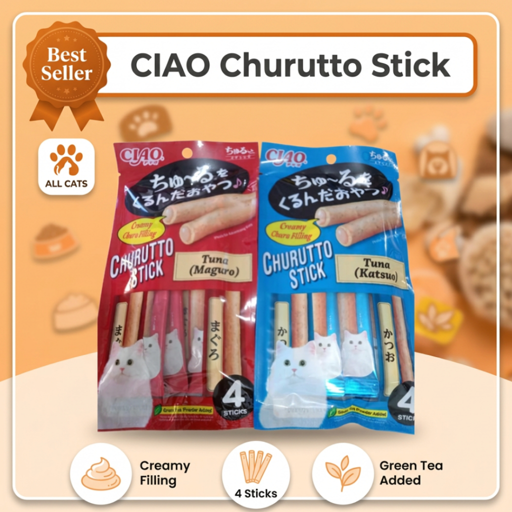 CIAO CHURUTTO STICK 4 STICKS