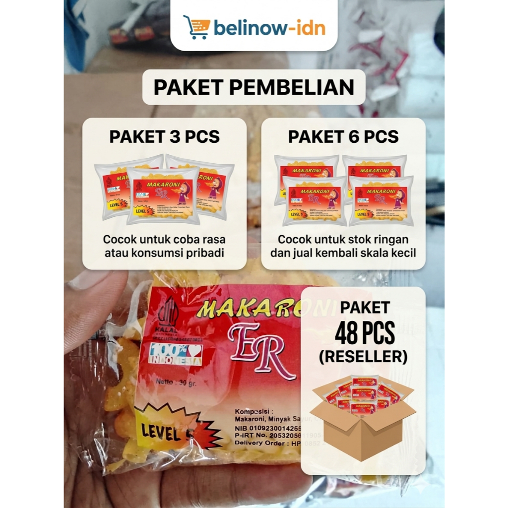 MAKARONI ER-MASHA (LEVEL 1-5 PEDAS)