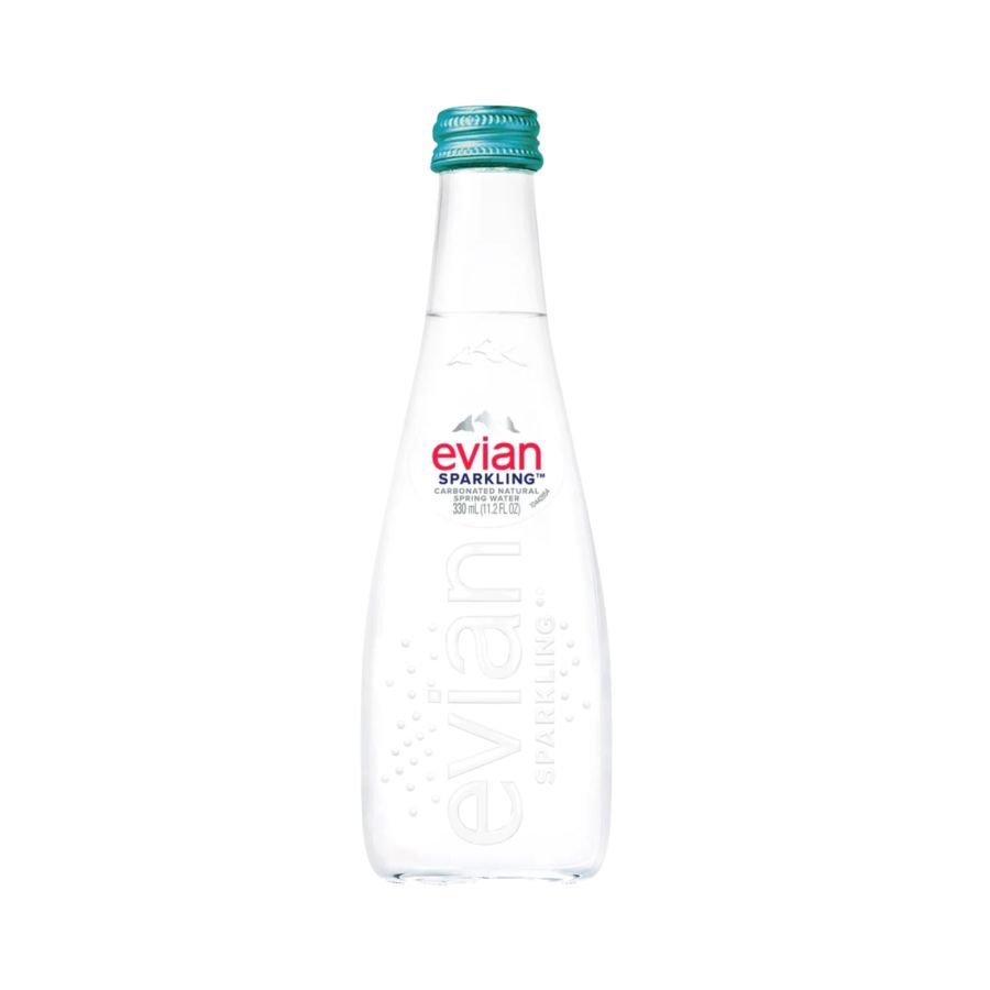 EVIAN Sparkling Carbonated Water 330ML