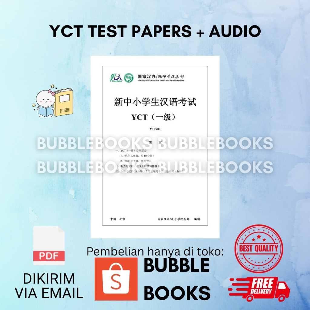 [BB] YCT TEST PAPERS + AUDIO ALL LEVEL 1-4