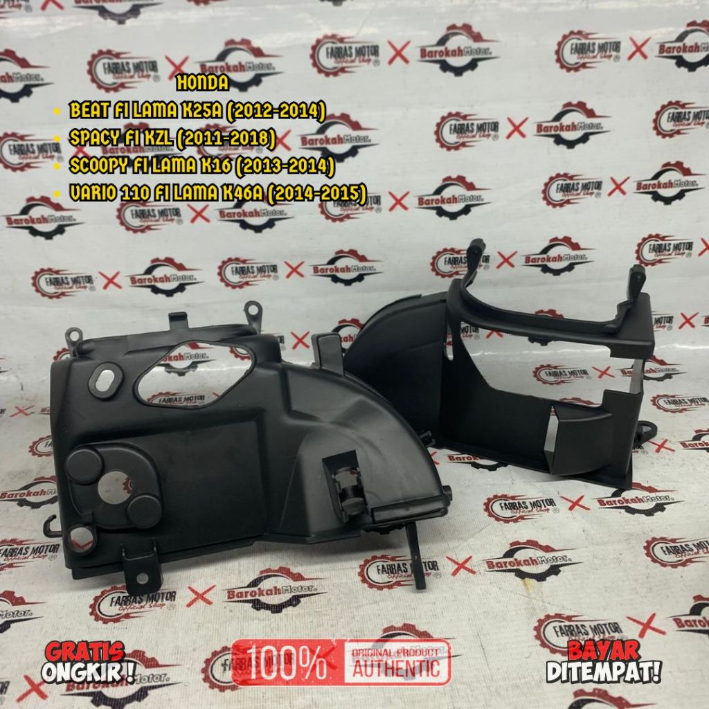TUTUP COVER MESIN SET ATAS BAWAH MOTOR BEAT FI SPACY FI SCOOPY FI VARIO 110 FI