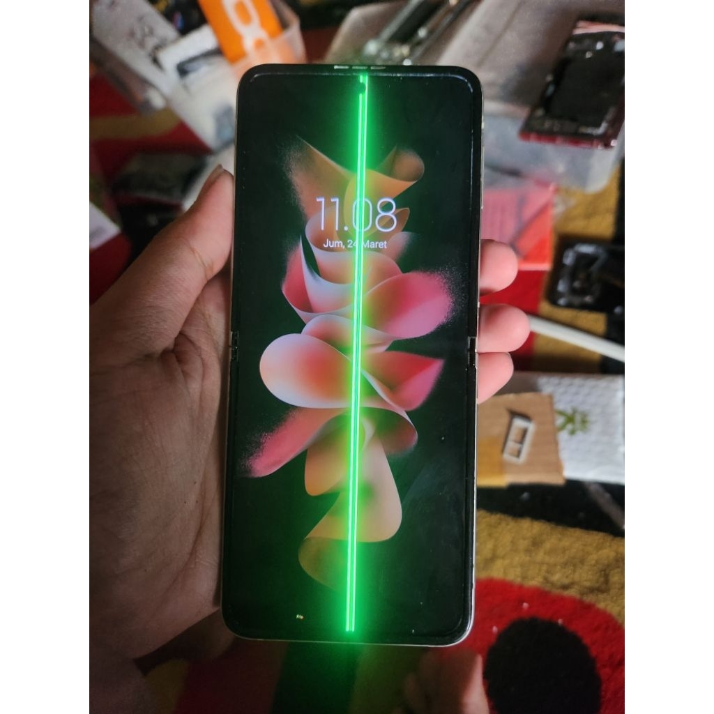 samsung z flip 3 minus lcd