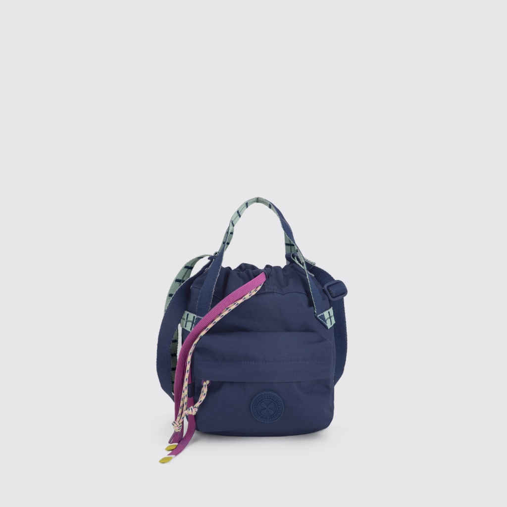 Exsport Reround Sling Bag Mini - Polyspun, Dark Blue