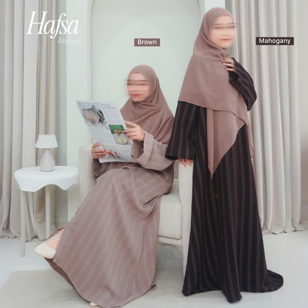 NAMERA - Hafsa Abaya Syari Jumbo | Abaya Haji Umroh