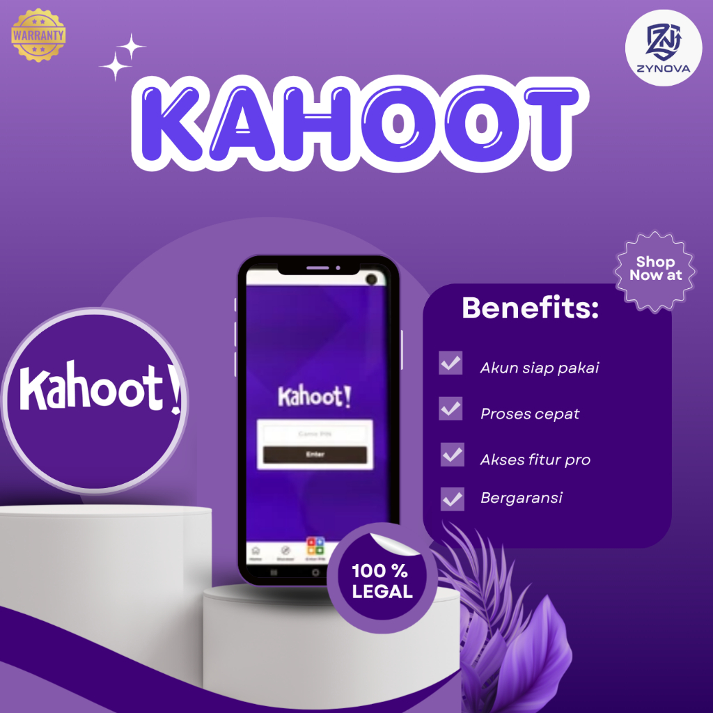 KAHOOT PREMIUM(FULL AKSES DAN GARANSI)