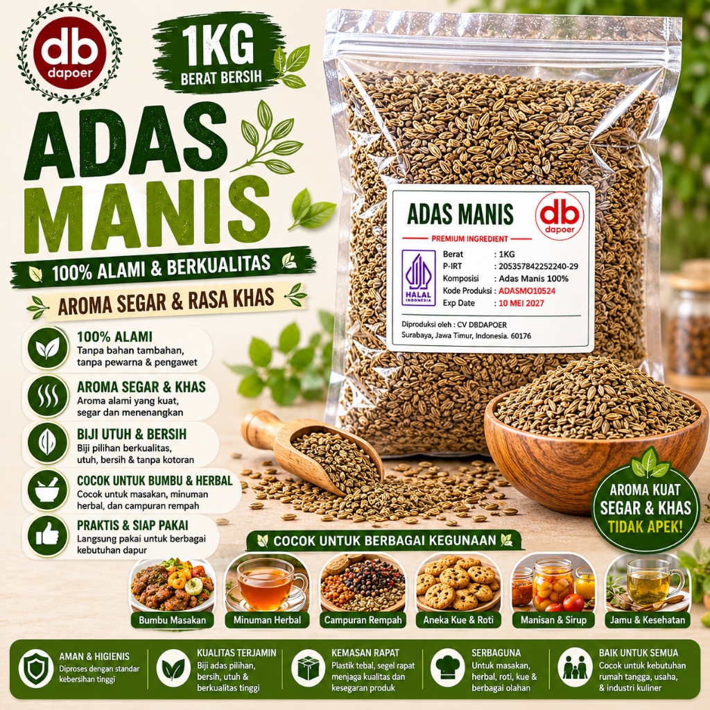 Adas Manis 1kg