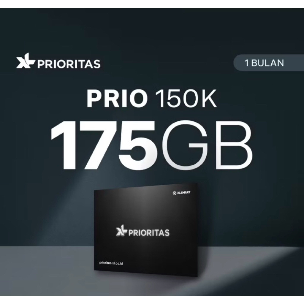 KARTU PERDANA XL PRIORITAS 150K - 175GB