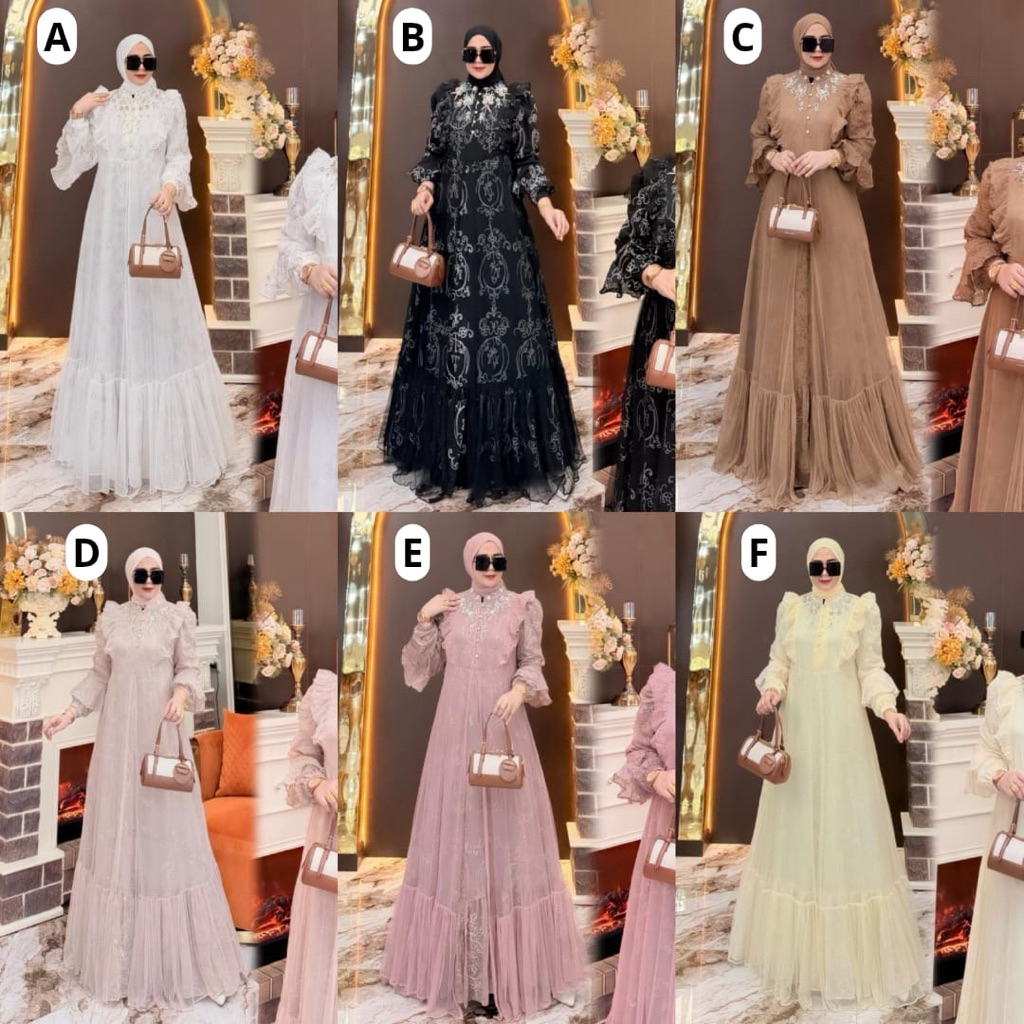 Clarisa  set hijab by asopuro