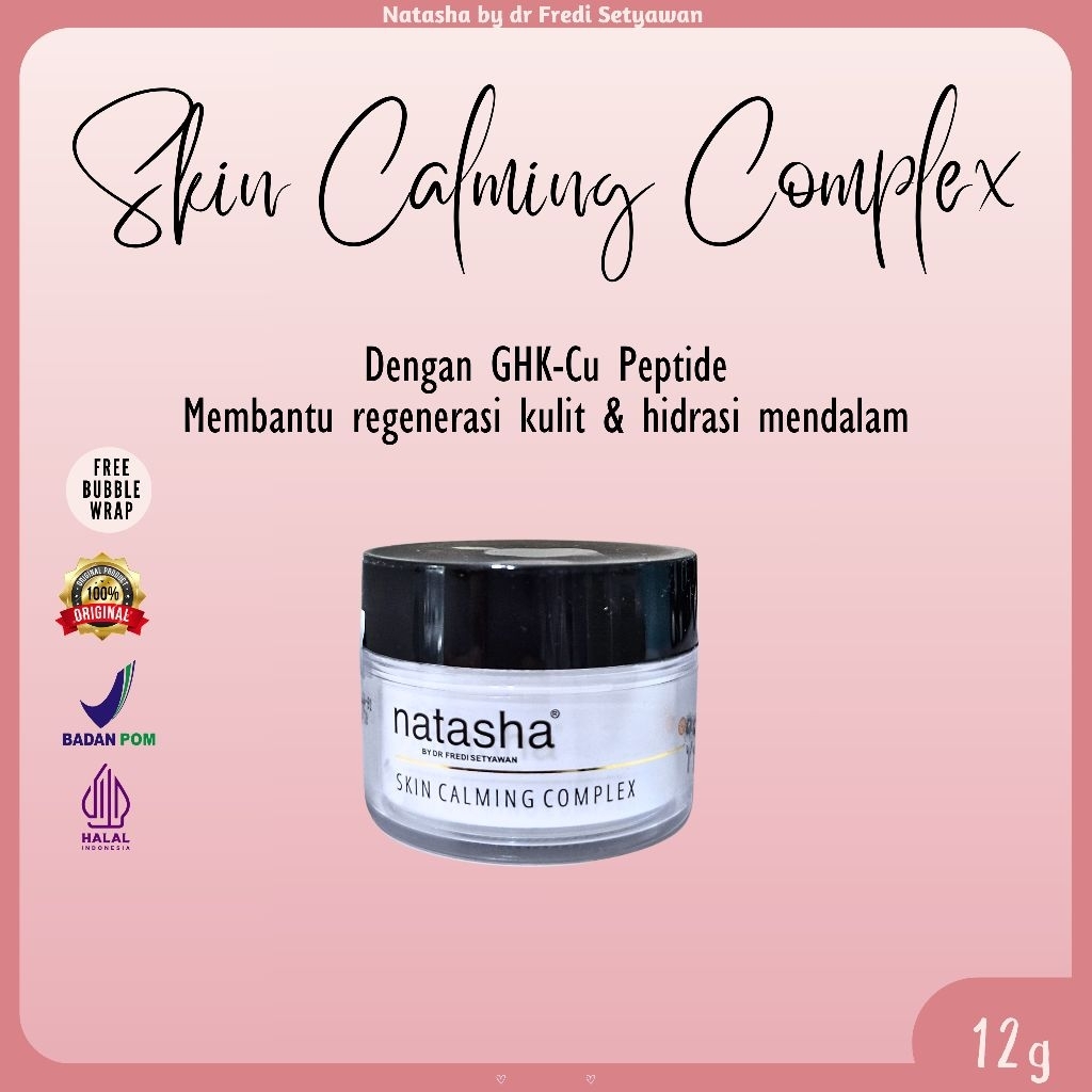 Natasha Skin Calming Complex, SCCOMP, Moisturizer, Krim Malam Natasha