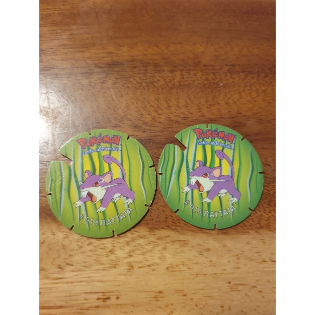 Tazos Spin Pokemon Rattata