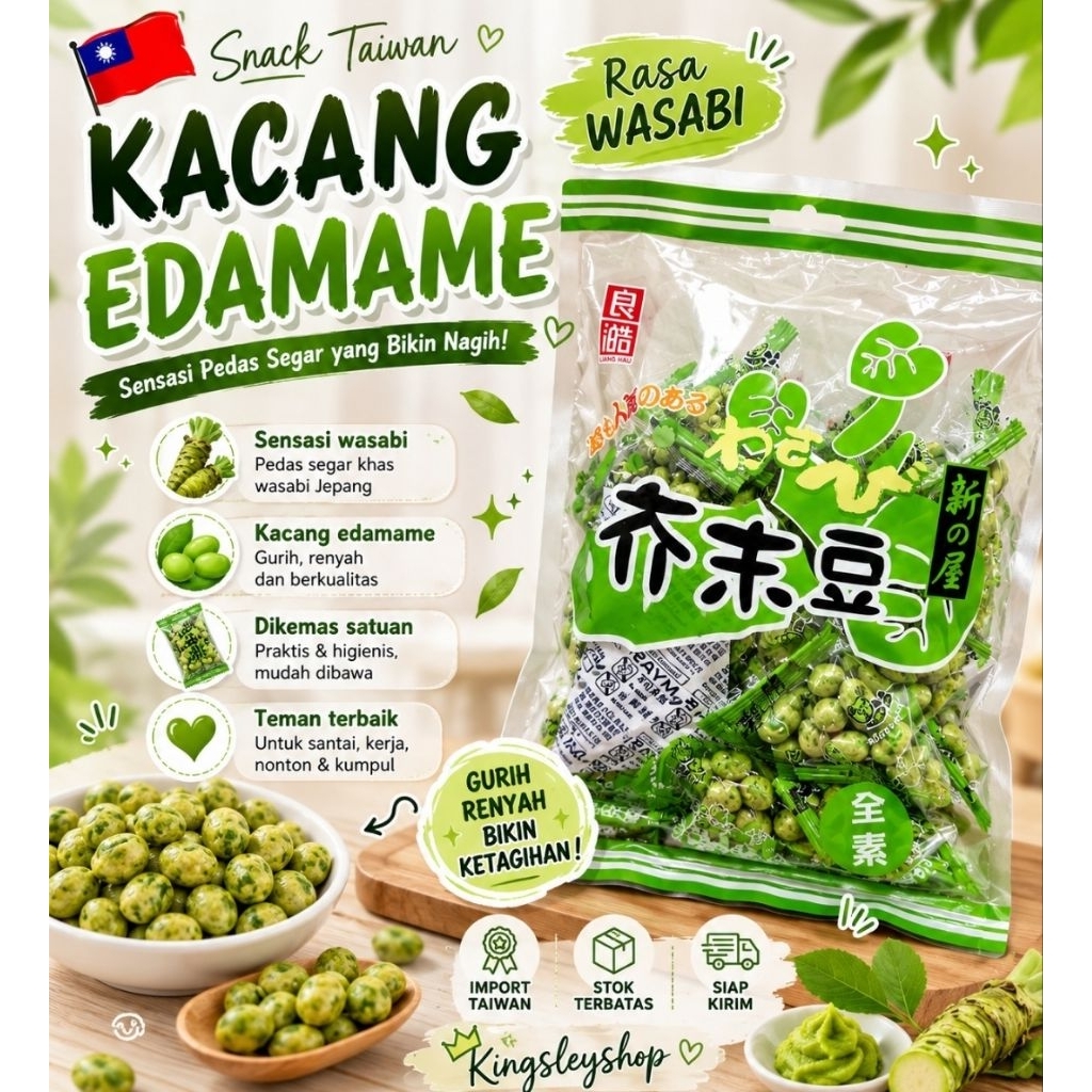 Kacang polong wasabi taiwan