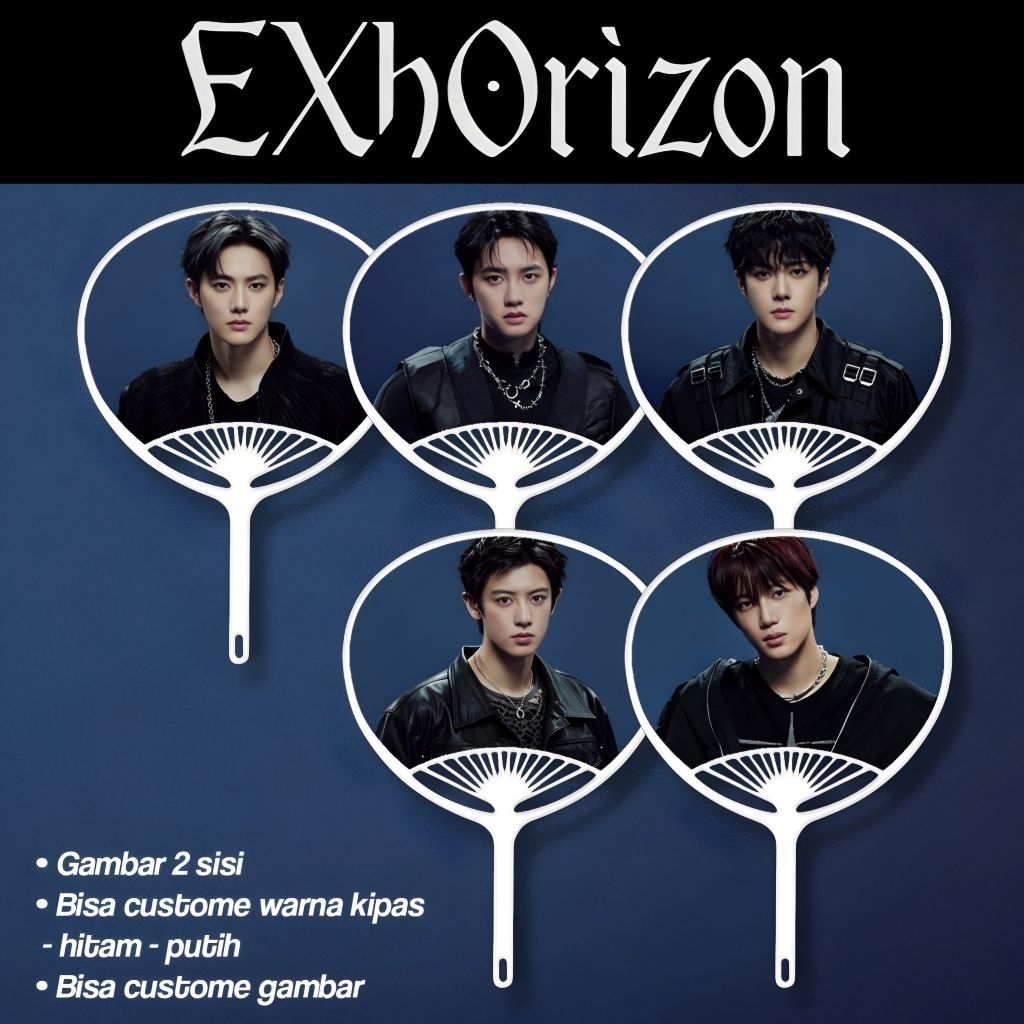 Kipas EXO - KIPAS EXO PLANET 6 - EXHORIZON - Kipas KPOP - MERCHANDISE KPOP