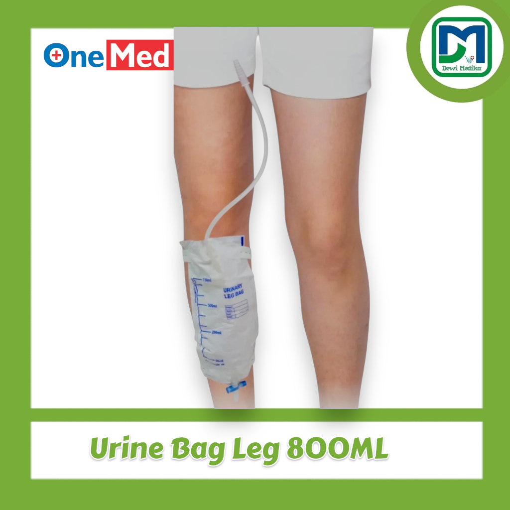 Urine Bag Leg 800cc Urine Bag Paha  Kantong Urine Sterile   Urine Bag Leg Onemed Kantong Urine Paha
