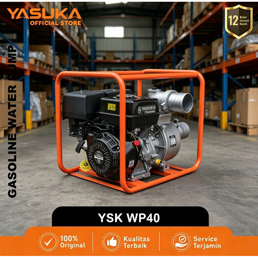 MESIN POMPA AIR ROBIN YASUKA 4inc / waterpump pompa Robin 4inc yasuka YWP 40 / MESIN POMPA AIR ROBIN