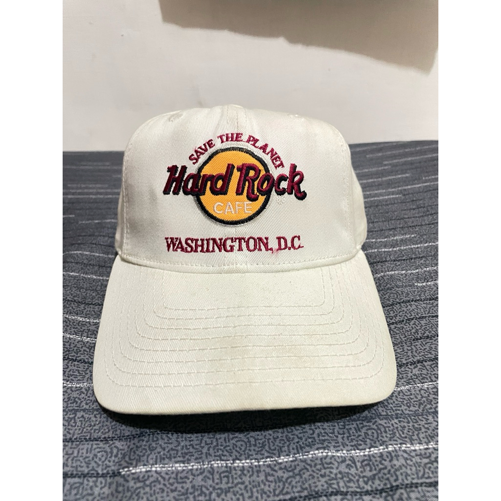 topi caps hardrock cafe original Tag official, baca deskripsi ada minus