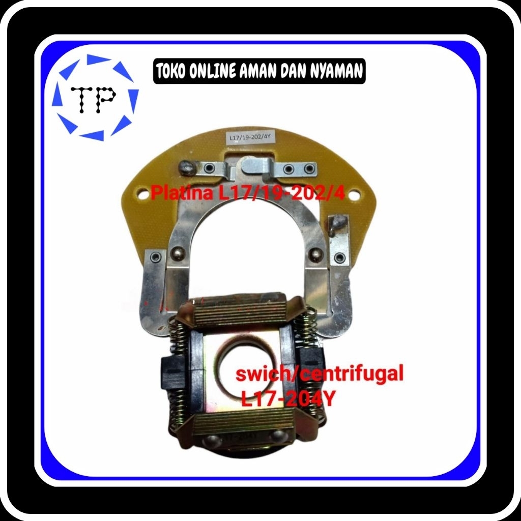 1 Set Otomatis Dinamo Platina L17/19--202/4Y + Swich Centrifugal L17-204Y