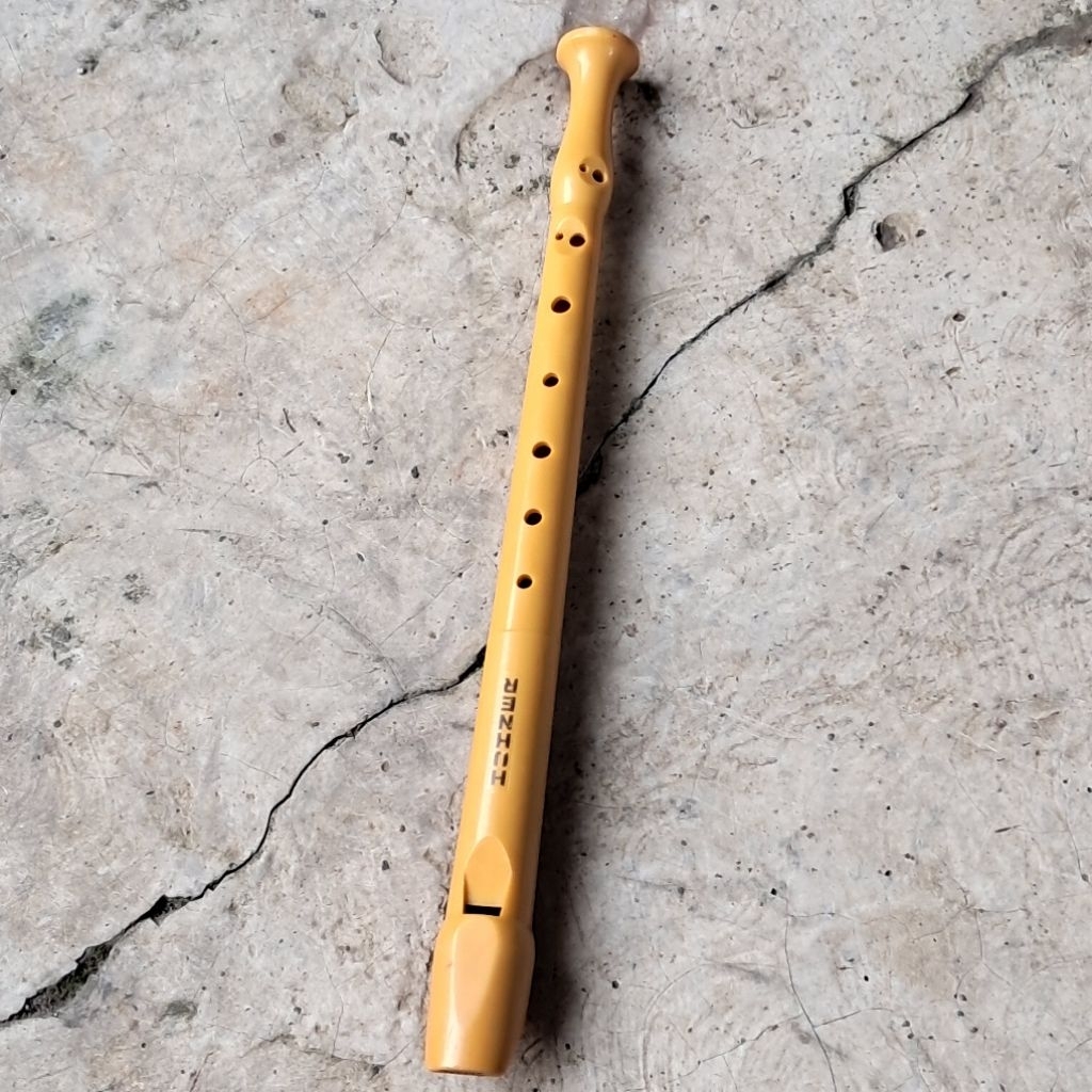 Jarang Vintage Recorder Flute suling Hohner Buatan Jerman