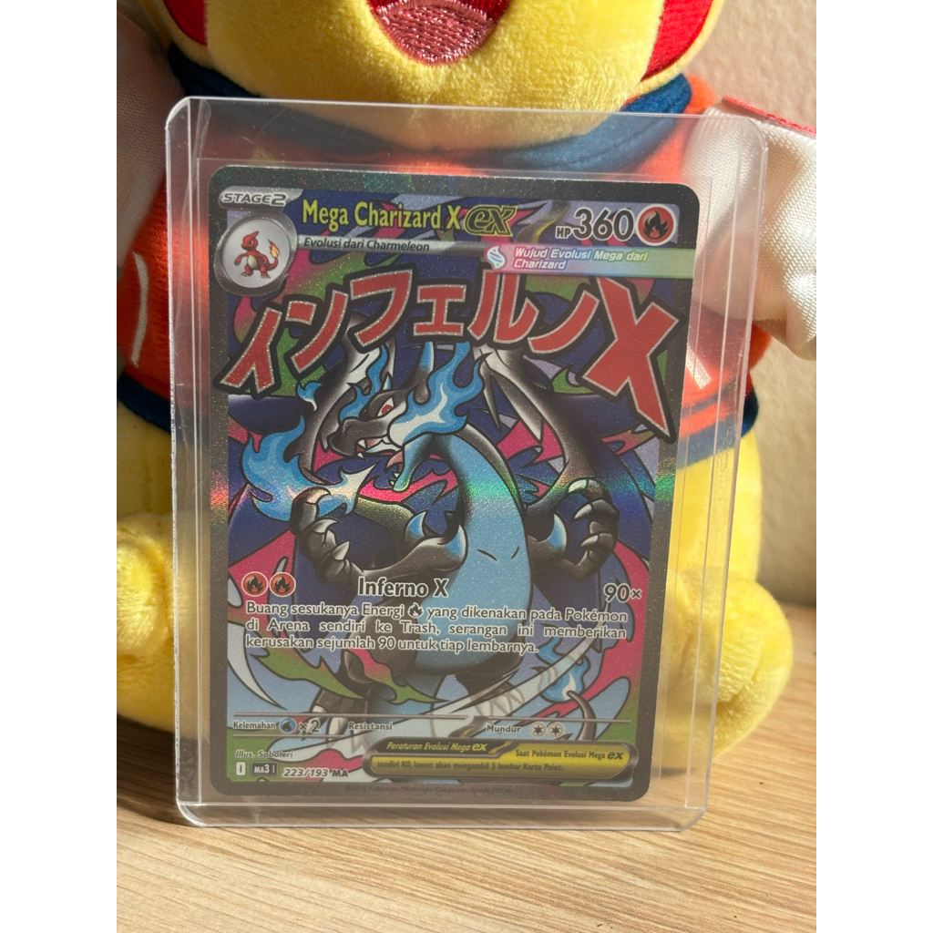Mega Charizard X EX MA 223/193 Mega Impian MA3 Indonesia