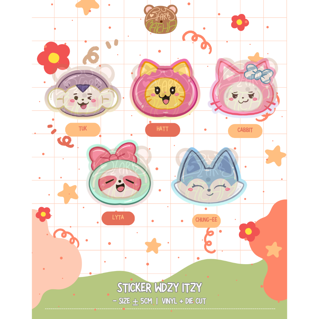 [READY STOCK] Sticker ITZY WDZY